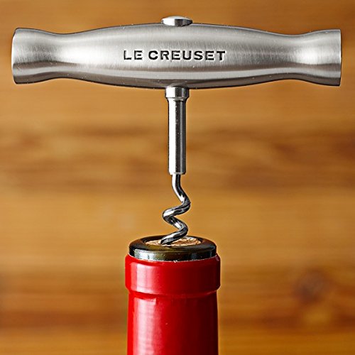 Bộ mở rượu vang Le Creuset Antique Chrome Traditional Corkscrew