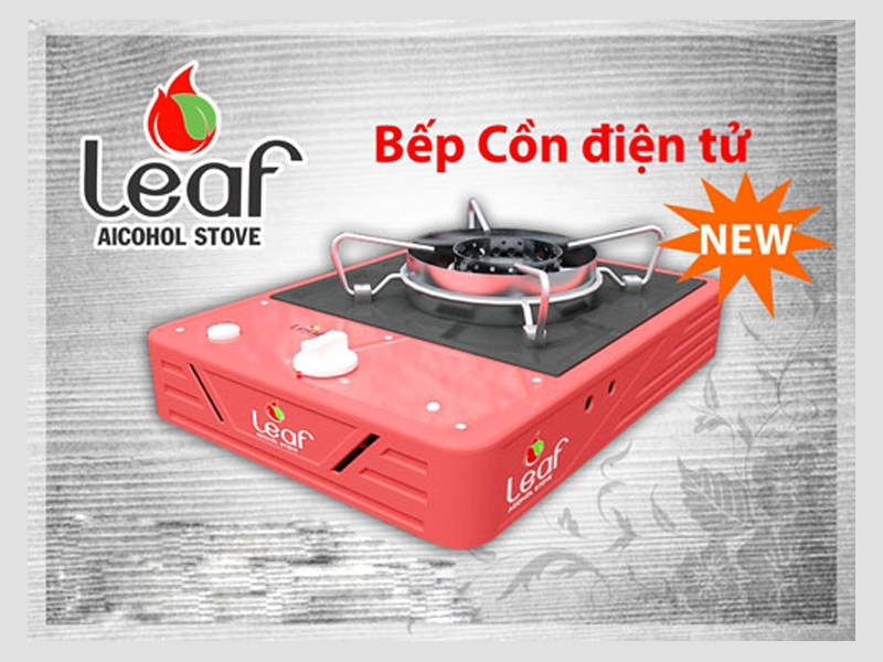 Bếp cồn điện tử Leaf