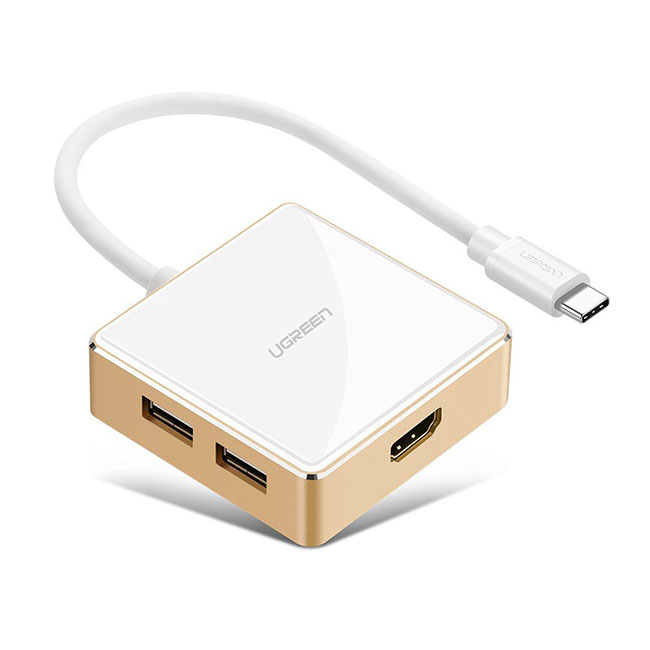 Cáp USB type C(thunderbolt 3) to HDMI kết nối cổng trên Macbook với máy chiếu