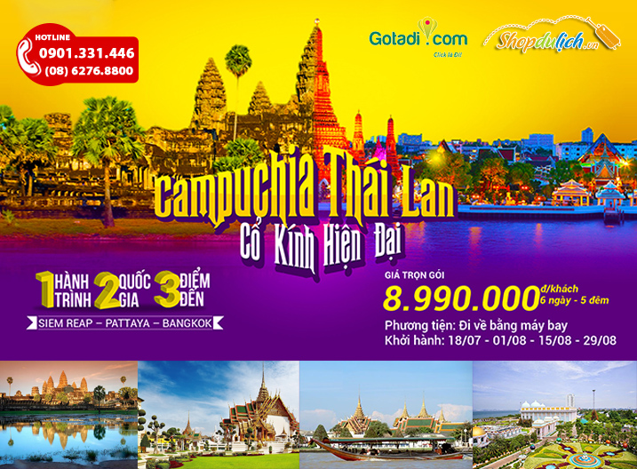 Tour CAMPUCHIA - THAILAND