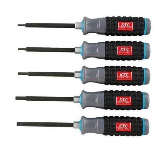 Bộ tô vít KTC TD1H5, KTC TD1H5, bộ tô vít đầu lục giác, bộ lục giác kiểu tô vít