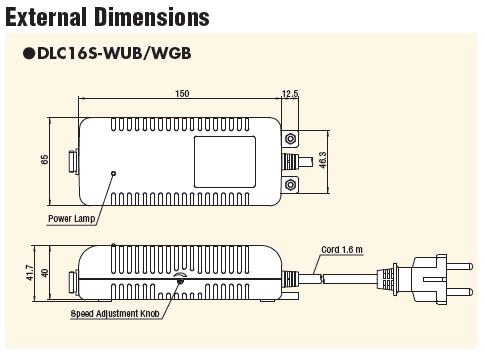 Bộ chuyển đổi điện Delvo, DLC16SL Delvo, Delvo DLC16S-WGB