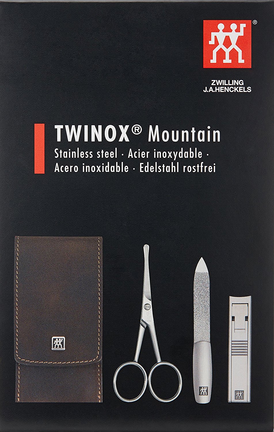 Bộ làm móng và kéo tỉa lông mũi Zwilling Twinox Mountain set 3