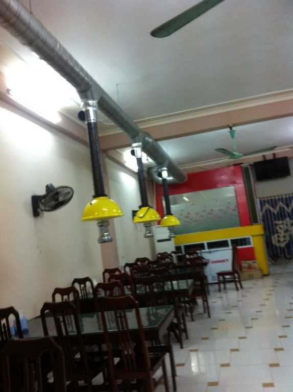 Hệ thống hút khói nhà hàng Hàn Việt