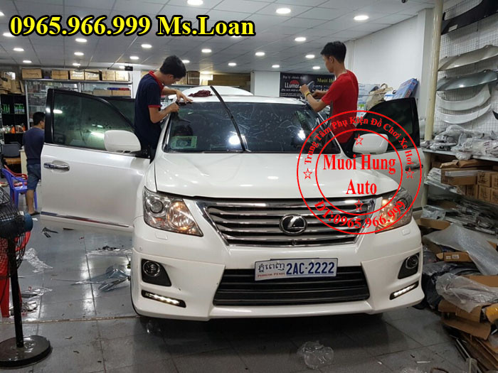 Dán Phim Cách Nhiệt 3M Lexus 570 02