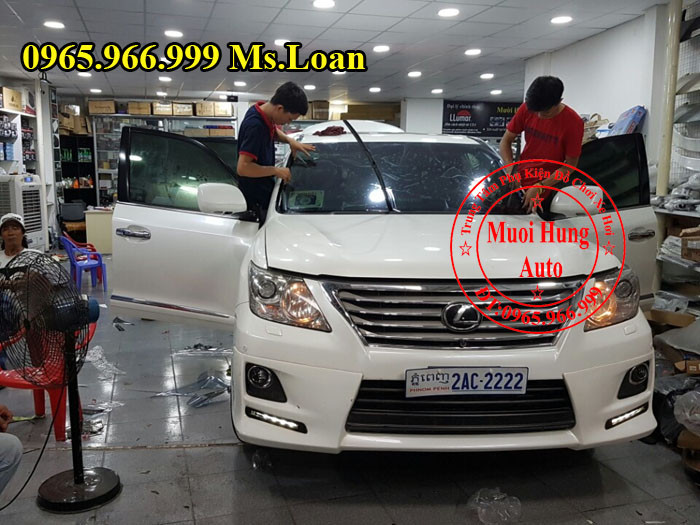 Dán Phim Cách Nhiệt 3M Lexus 570 03