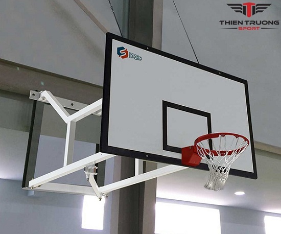 Hình ảnh sản phẩm bóng rổ gắn tường xếp gập S14185