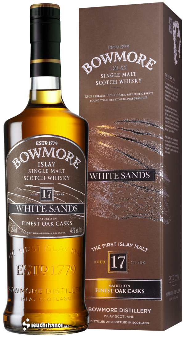 rượu bowmore 17 white sands