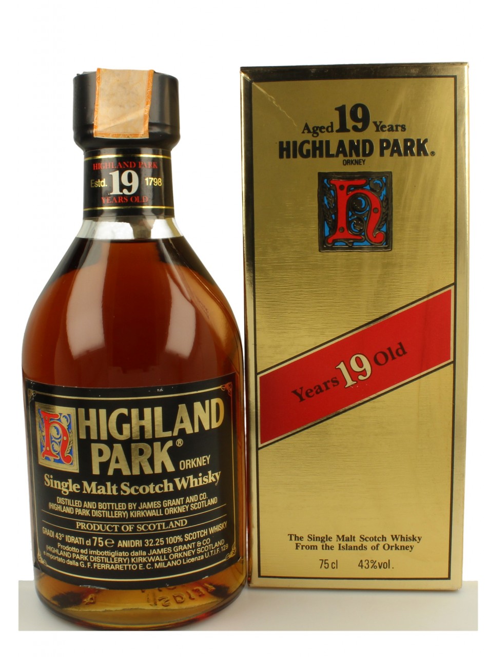 giá rượu Highland Park 19 năm