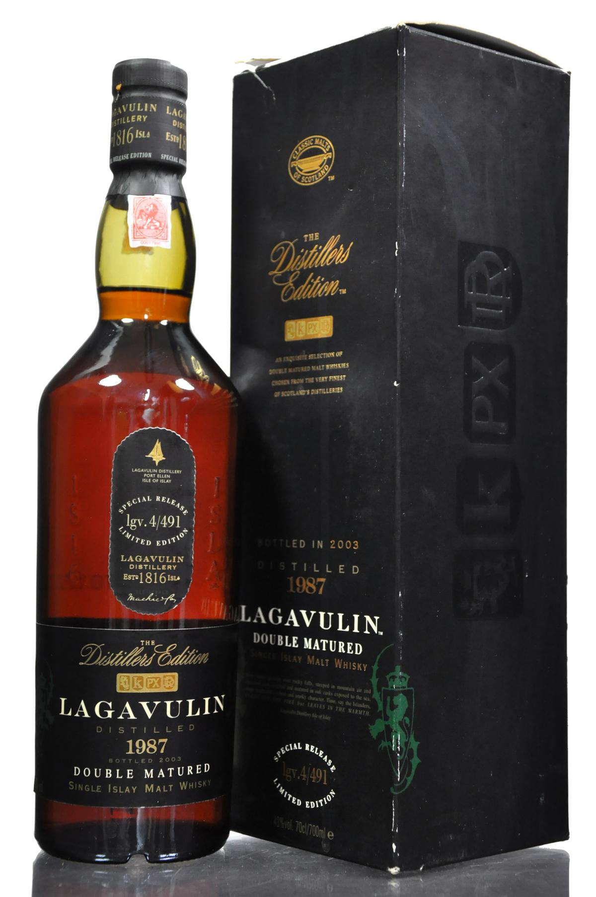 giá rượu Lagavulin 1987