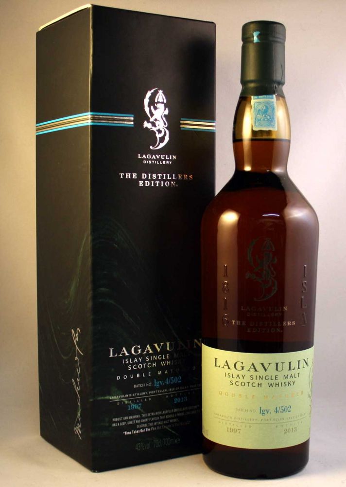 gá rượu Lagavulin 1997