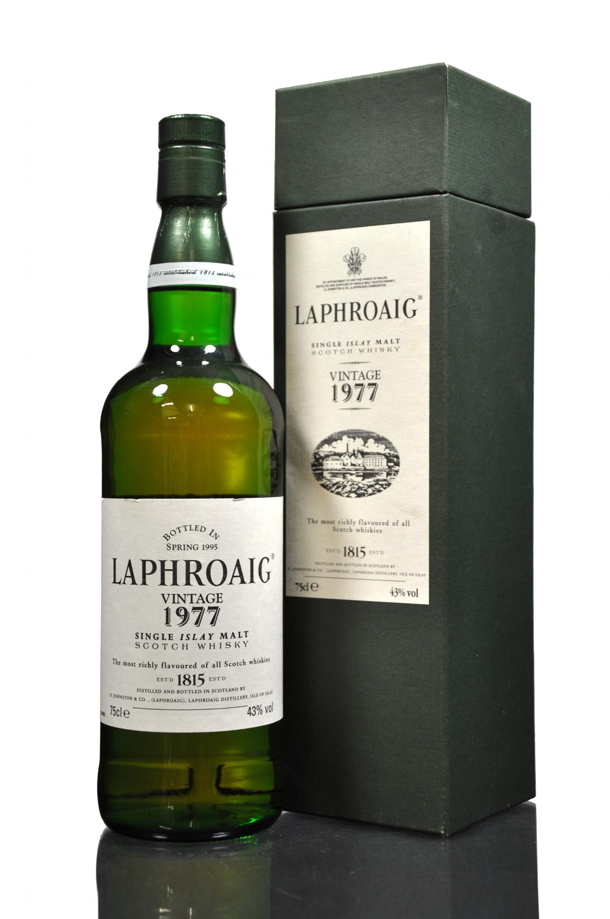 giá rượu Laphroaig 1977