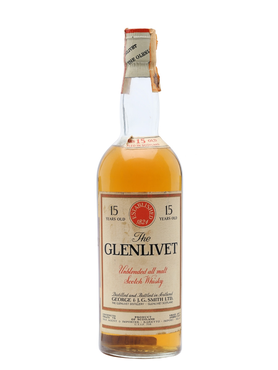 giá rượu Glenlivet 1954 15 năm