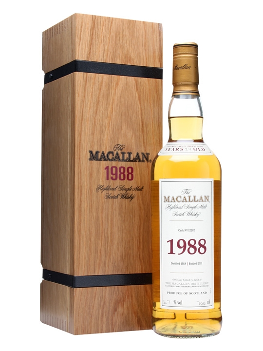 giá rượu Macallan 1988