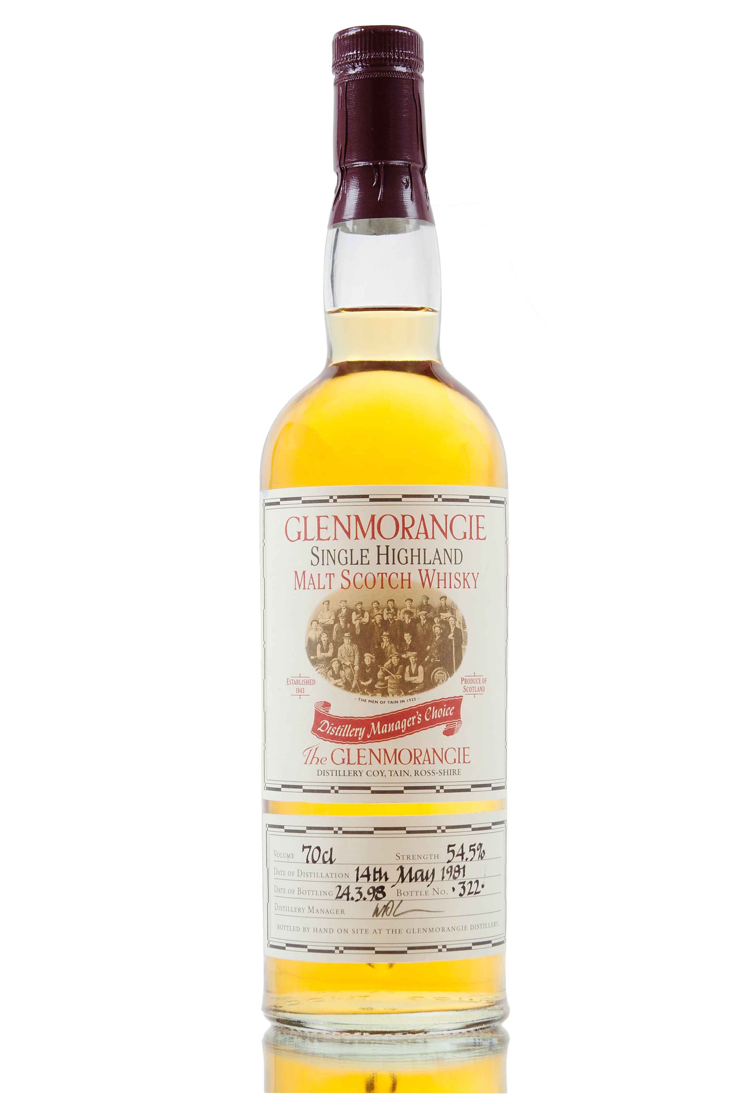 giá rượu Glenmorangie 1981