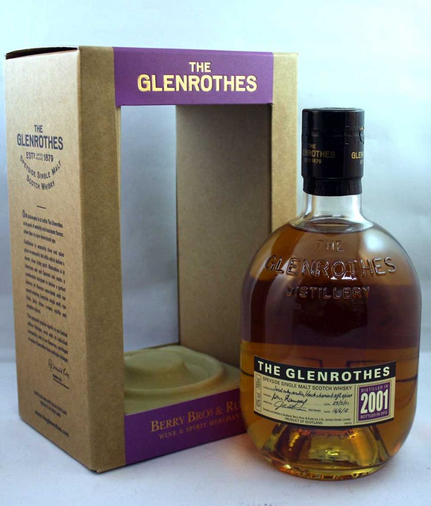 giá rượu Glenrothes 2001