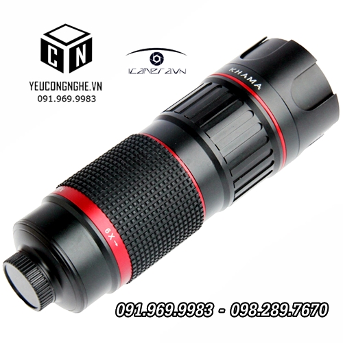 Bộ ống kính tele điều chỉnh tiêu cự 6-18x đa năng pro như lens DSLR
