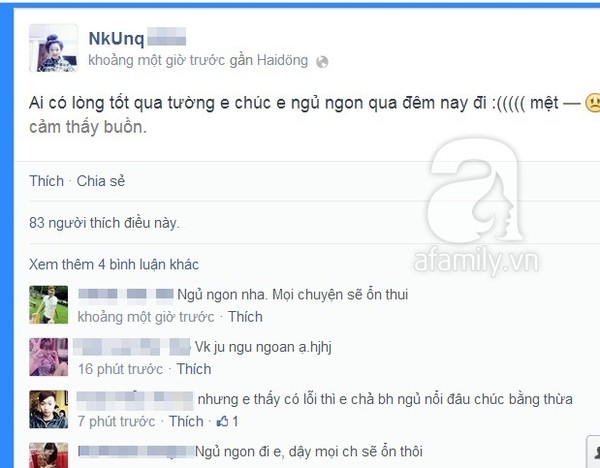 Thiếu nữ Hải Dương đăng ảnh mặt đầy máu trên Facebook để tỏ lòng hiếu thảo với mẹ 4