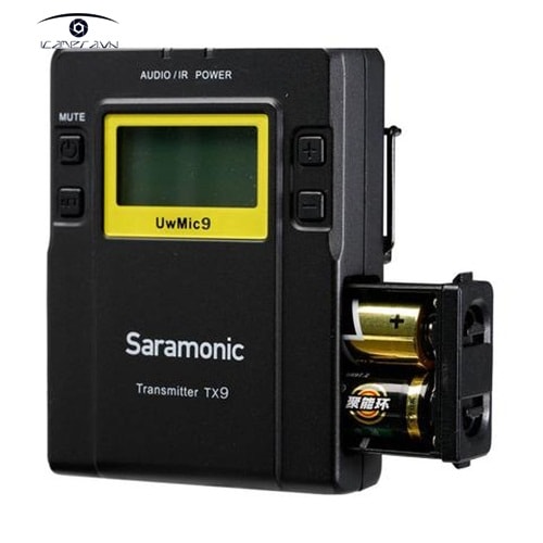 Bộ phát âm thanh Saramonic Transmitter TX9 kèm mic cài áo