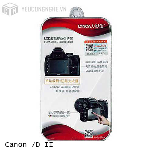 Miếng dán bảo vệ màn hình cho máy ảnh Canon 7D II