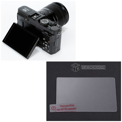 Miếng dán bảo vệ màn hình cho máy ảnh Fujifilm X-A1, X-A2  Lynca