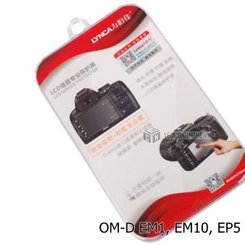 Miếng dán bảo vệ màn hình cho máy ảnh Olympus OM-D E-M1, EM10, EP5  Lynca