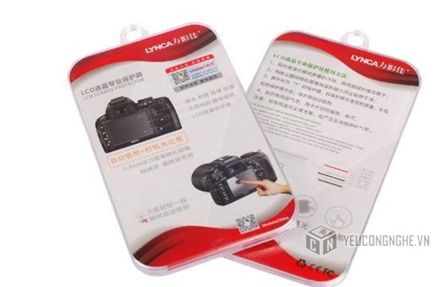 Miếng dán bảo vệ màn hình máy ảnh Canon 6D Lynca giá rẻ