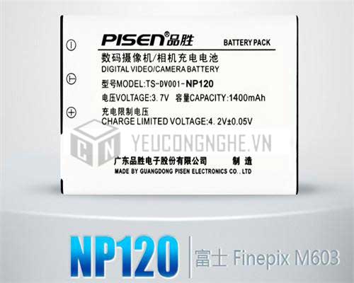 Pin cho máy ảnh Fujifilm NP-120 Pisen