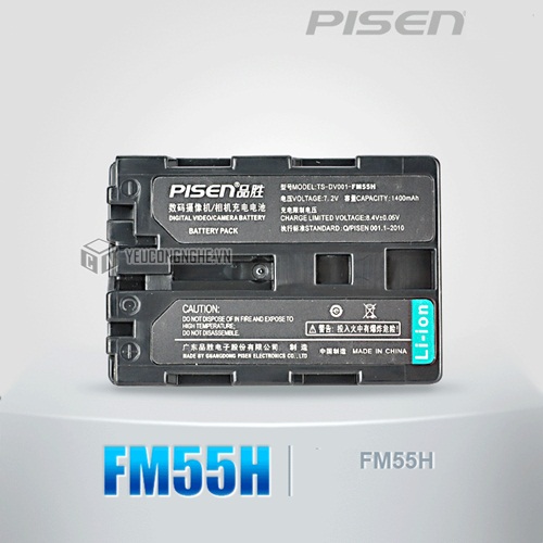Pin cho máy ảnh Sony FM55H Pisen