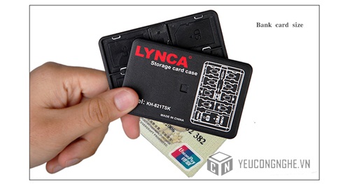 Case đựng thẻ nhớ hình Card visit Storage card case Lynca KH-821TSK