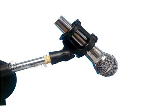 Đầu boom mic gắn giữ mic trên boom, chân đỡ mic Microphone holder support MH-01