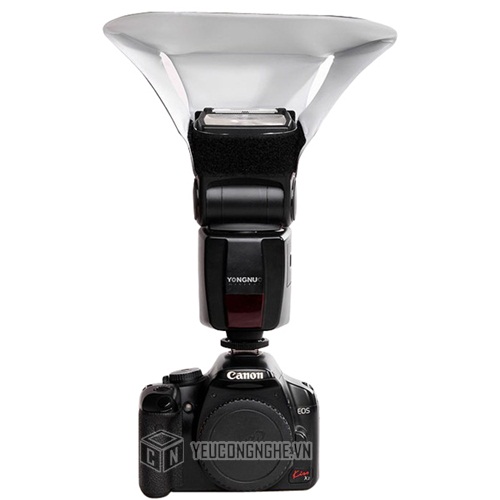 Hắt sáng tay gấu đơn Reflector Softbox cho đèn Flash hỗ trợ chụp ảnh FR-01