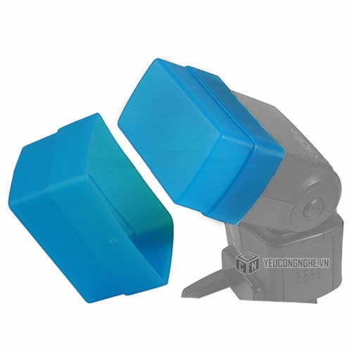 Nắp filter flash Softbox Diffuser Cap màu xanh cỡ lớn DC-B1