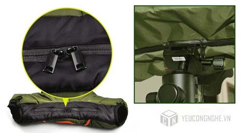 Áo khoác bảo vệ máy ảnh, lens kiêm áo mưa cho camera PC-002