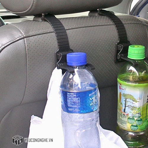 Móc treo đồ, đỡ chai nước sau tựa đầu xe hơi Headrest hook Chezhijing BE-03