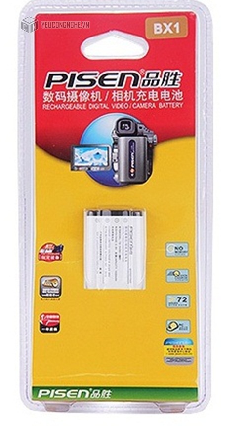Pin cho máy ảnh Sony BX1(RX100) Pisen