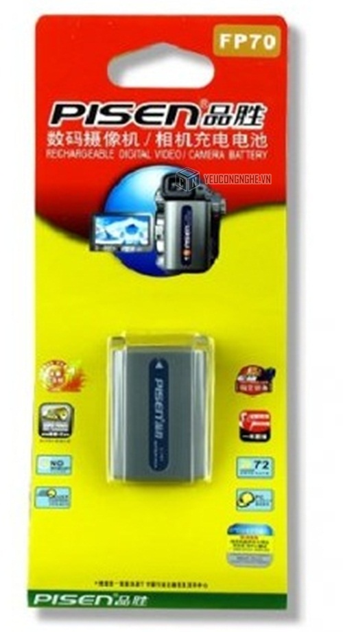 Pin cho máy ảnh Sony FP70 Pisen