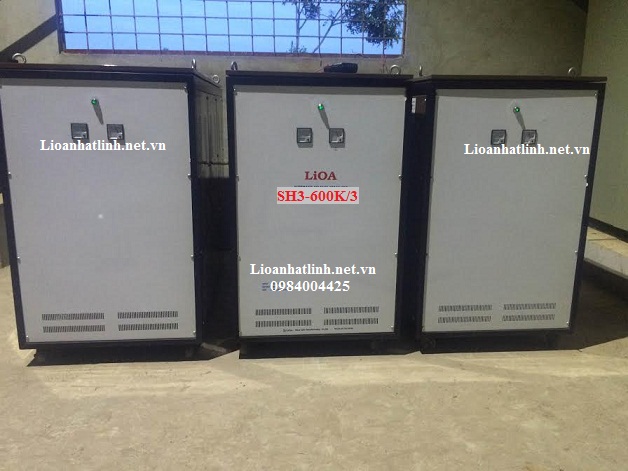 ỔN ÁP LIOA 600KVA 3 PHA KHÔ