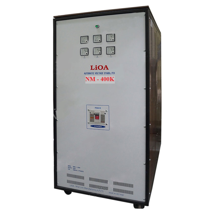 ỔN ÁP LIOA 400KVA 3 PHA MODEL NM - 400K 