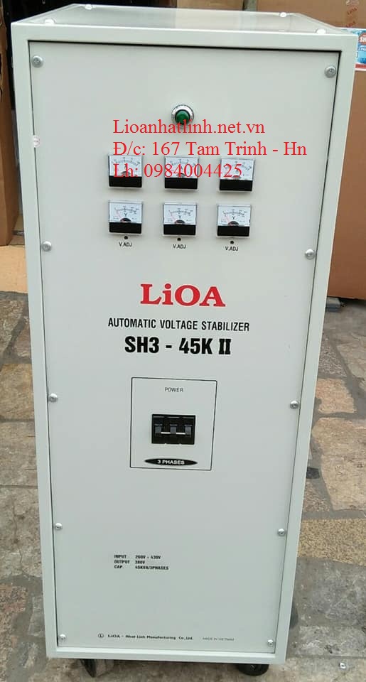 ỔN ÁP LIOA 45KVA 3 PHA