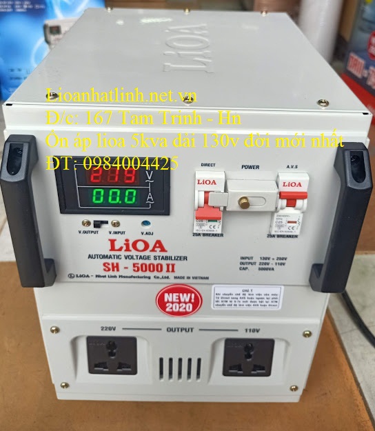 ỔN ÁP LIOA SH - 5000 II