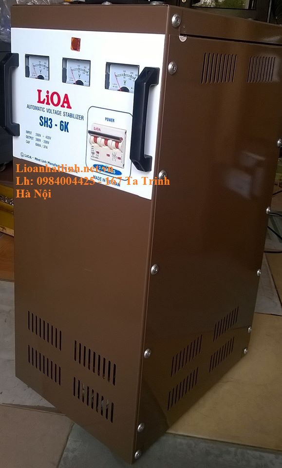 ổn áp lioa sh3 - 6k 3 pha