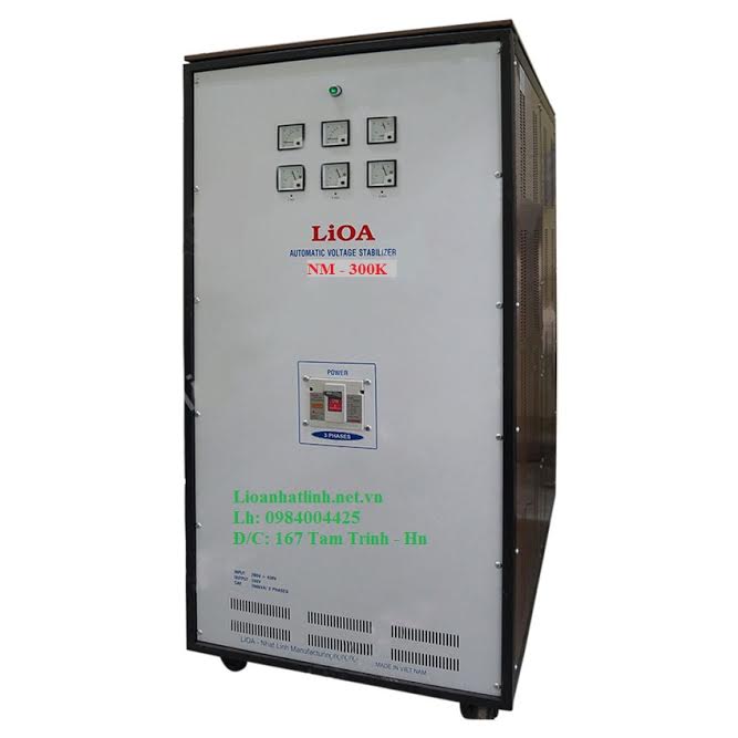 ỔN ÁP LIOA 300KVA 3 PHA MODEL NM - 300K 