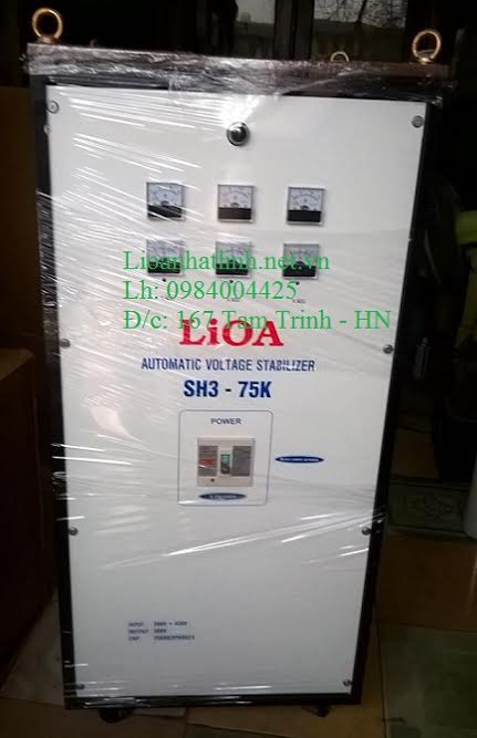 ổn áp lioa 75 kva 3 pha (SH3-75K)