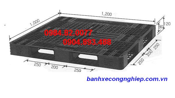 pallet nhựa mới nhập khẩu