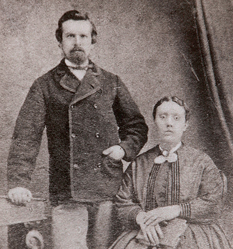 chân dung của WilliamGrantWife và vợ