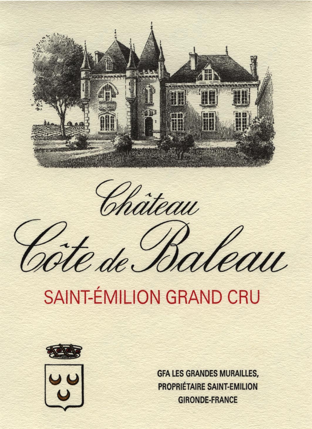 Bán rượu Chateau Cote de Baleau