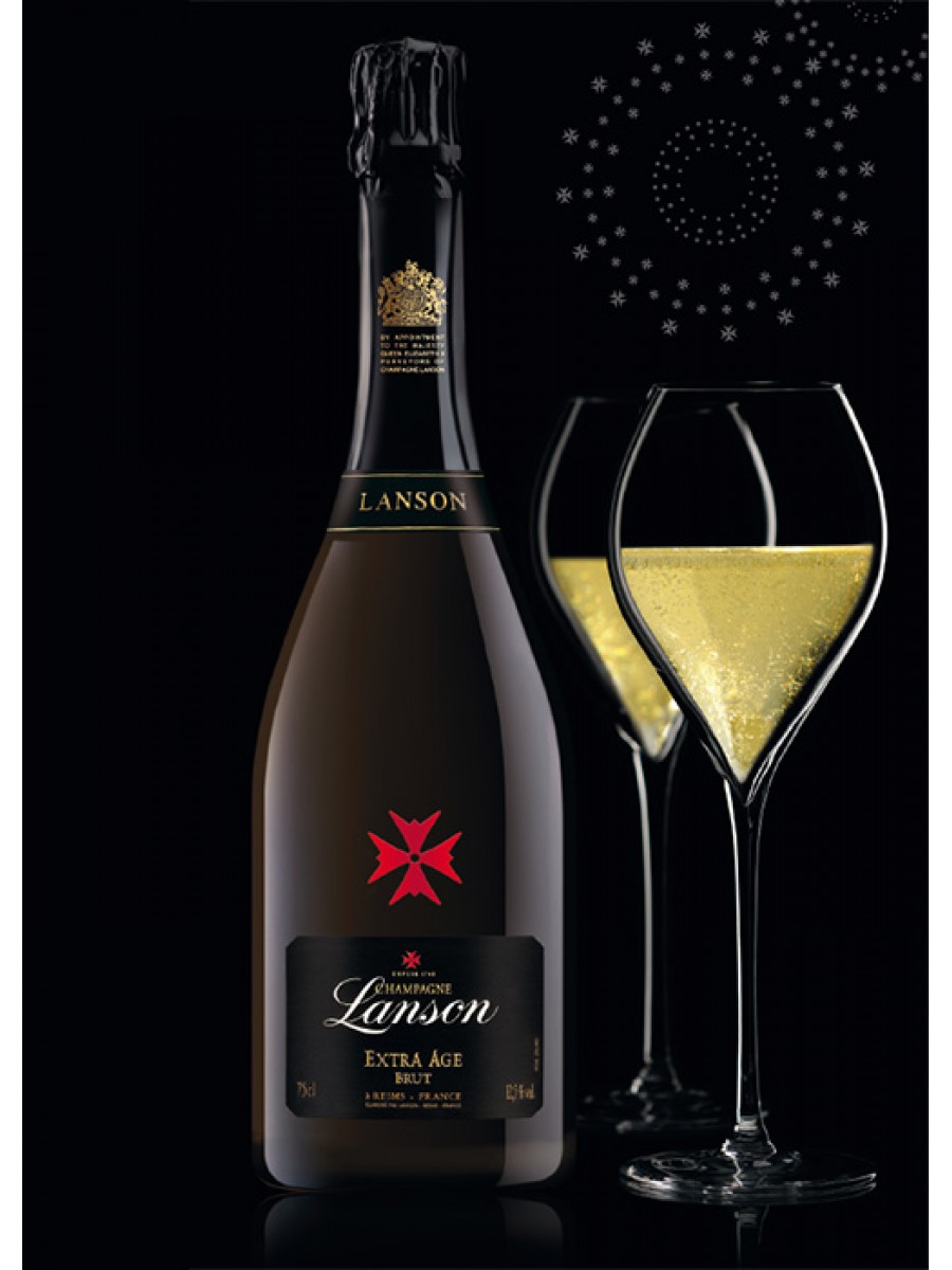 Rượu sâm banh Champagne Lanson Extra Age Brut