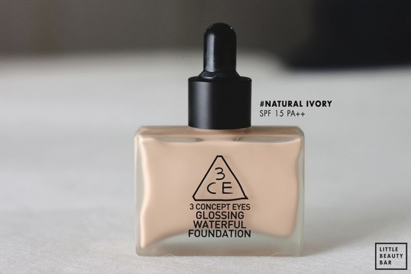 Reviews về kem nền 3CE Glossing Waterful Foundation