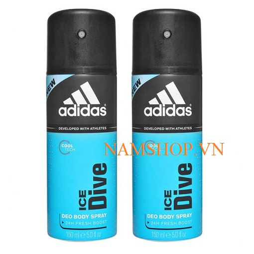 Xịt khử mùi toàn thân Adidas